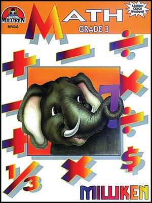 cover image of Math Workbook - Grade 3